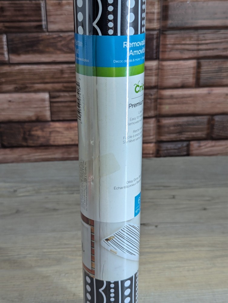 Cricut Ditsy Dots Basic Sampler 6 Ct 12"X12" Premium Matte Vinyl Sampler 2017