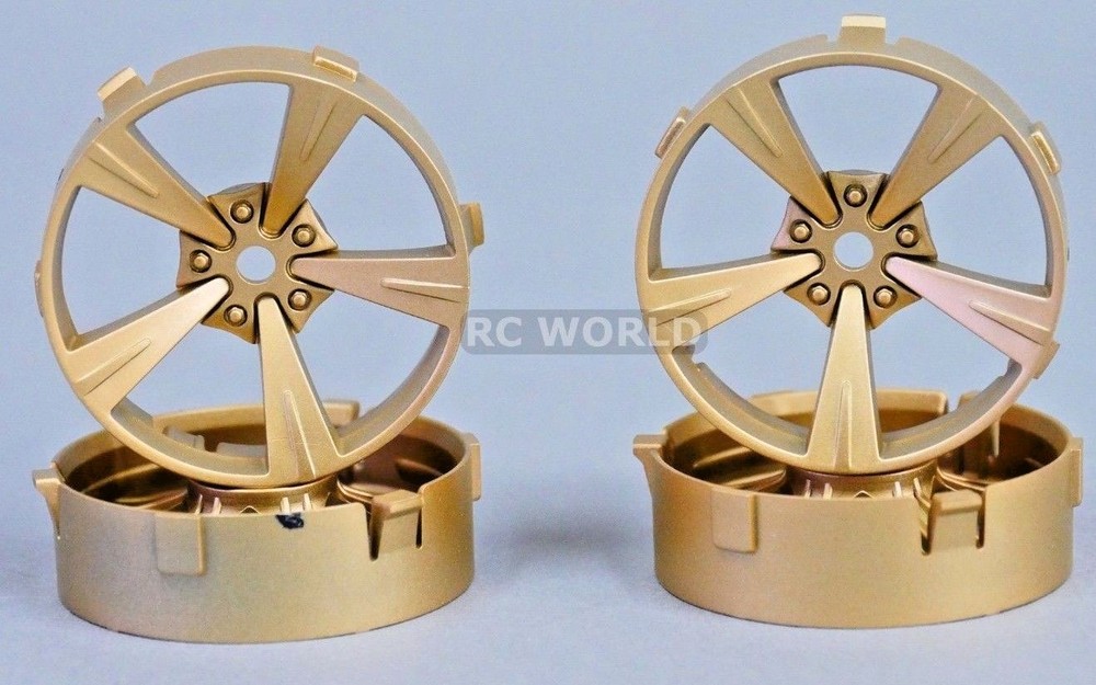 Tetsujin MANDARIN Car Wheels INSERTS Disk Adjustable Offset - WHITE - 4PCS