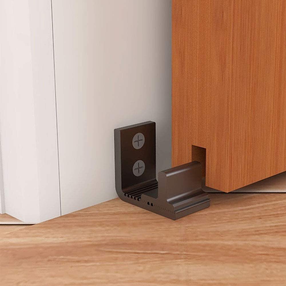 Floor Guide for Barn Doors Heated Floor Friendly, No - Drilling
