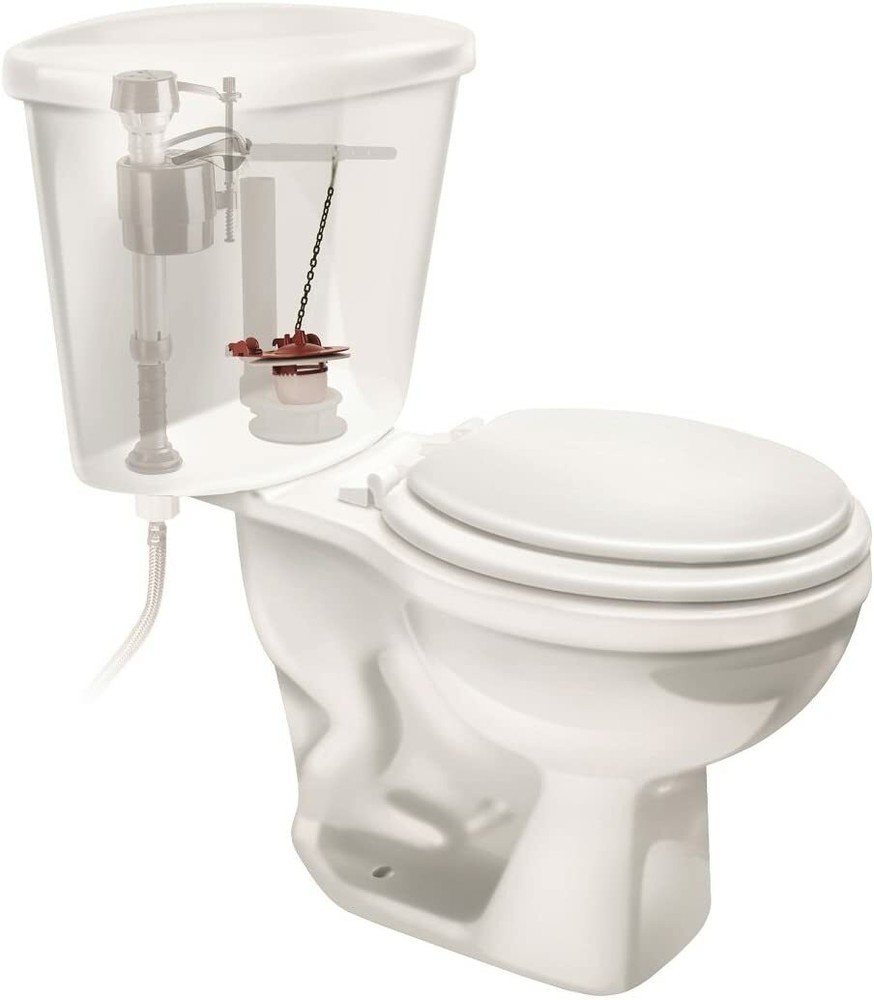 Fluidmaster Universal Toilet Flapper For 3" Flush Valve Water Saving Long Life