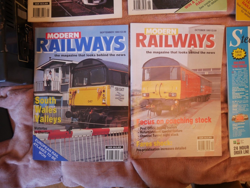 Modern Railways magazine x 12: year 1993 complete