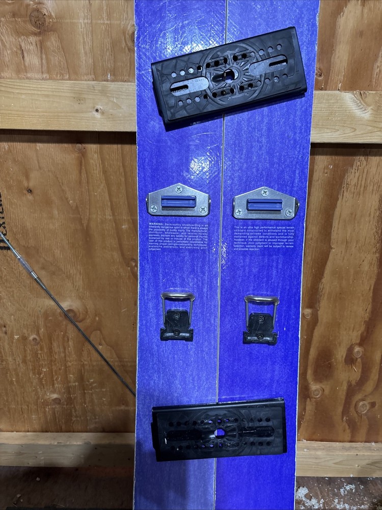 Voile Snowboard Split Board 162cm with hardware. factory built