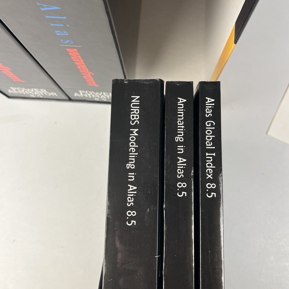 Alias Wavefront Power Animator 8.5 Vintage Software With Manuals In Box