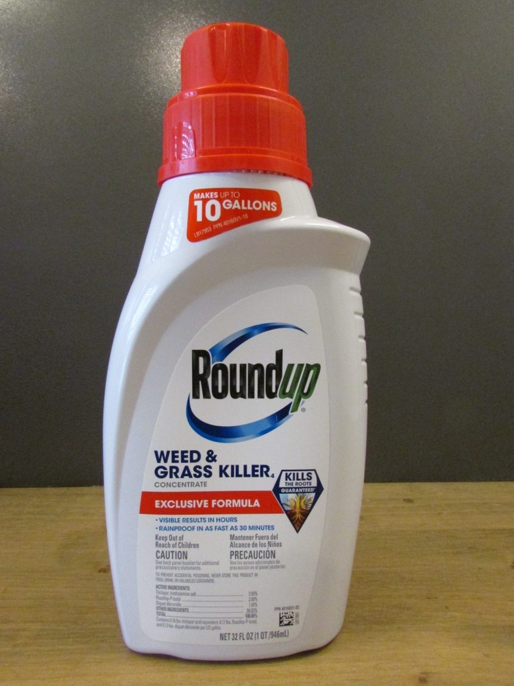 Roundup Weed & Grass Killer Concentrate 32 oz.  NEW SEALED