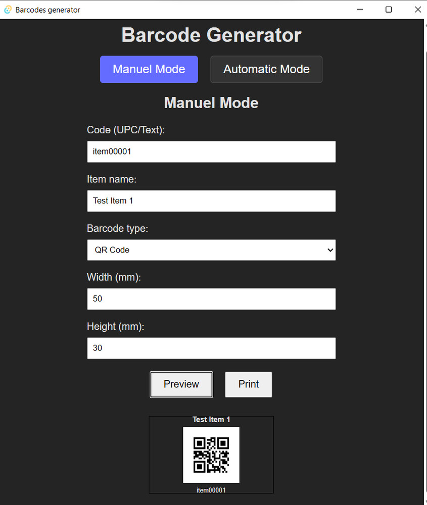 Professional Barcode Label Generator and printing Software . Windows, MacOS