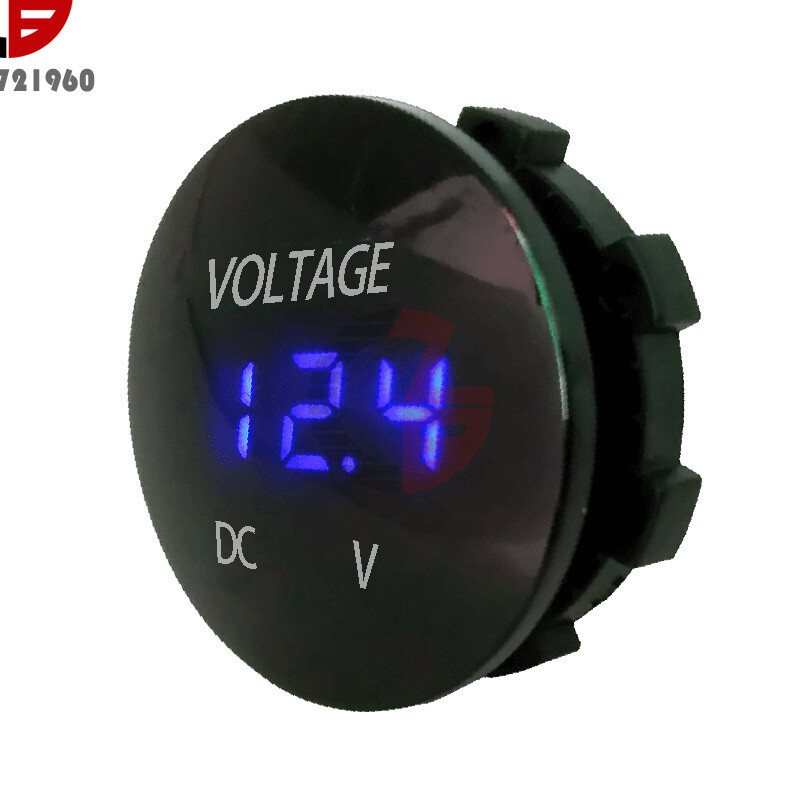 DC 12V LED Panel Digital Voltage Volt Meter Display Voltmeter Motorcycle Car
