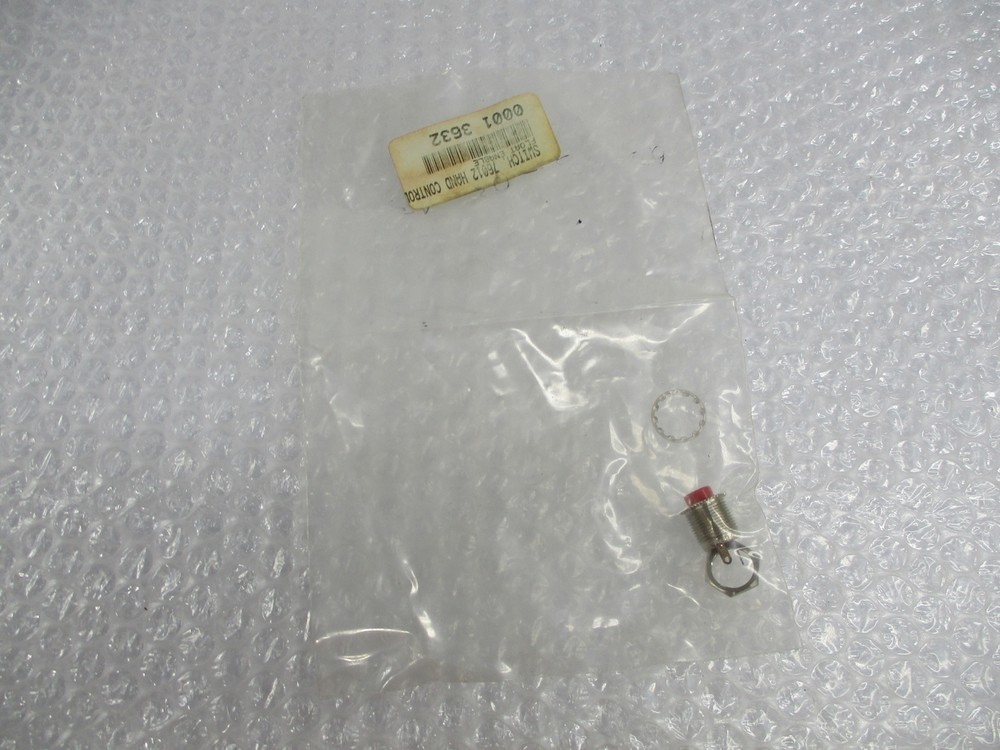 INDUSTRIAL SPARE 76012 PUSHBUTTON SWITCH RED NSNP