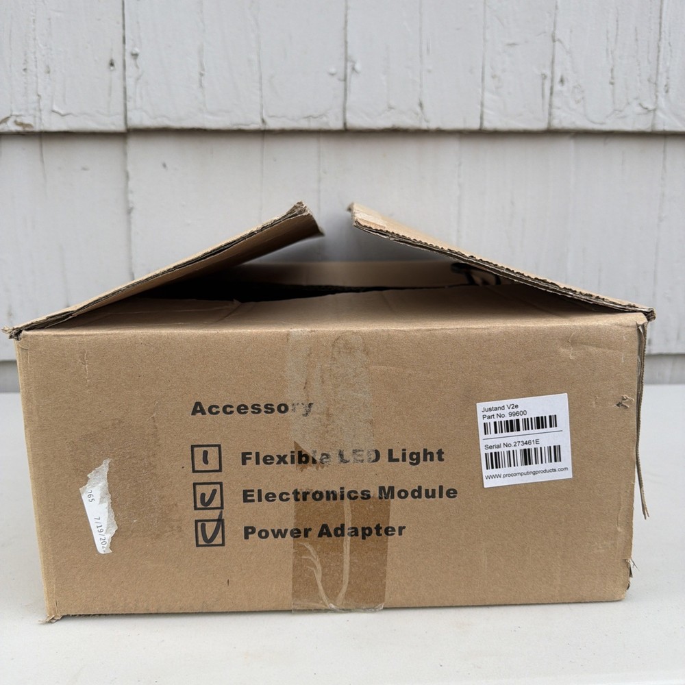 ProComputing Justand V2E 99600 Adjustable iPad or Tablet Table Top Stand