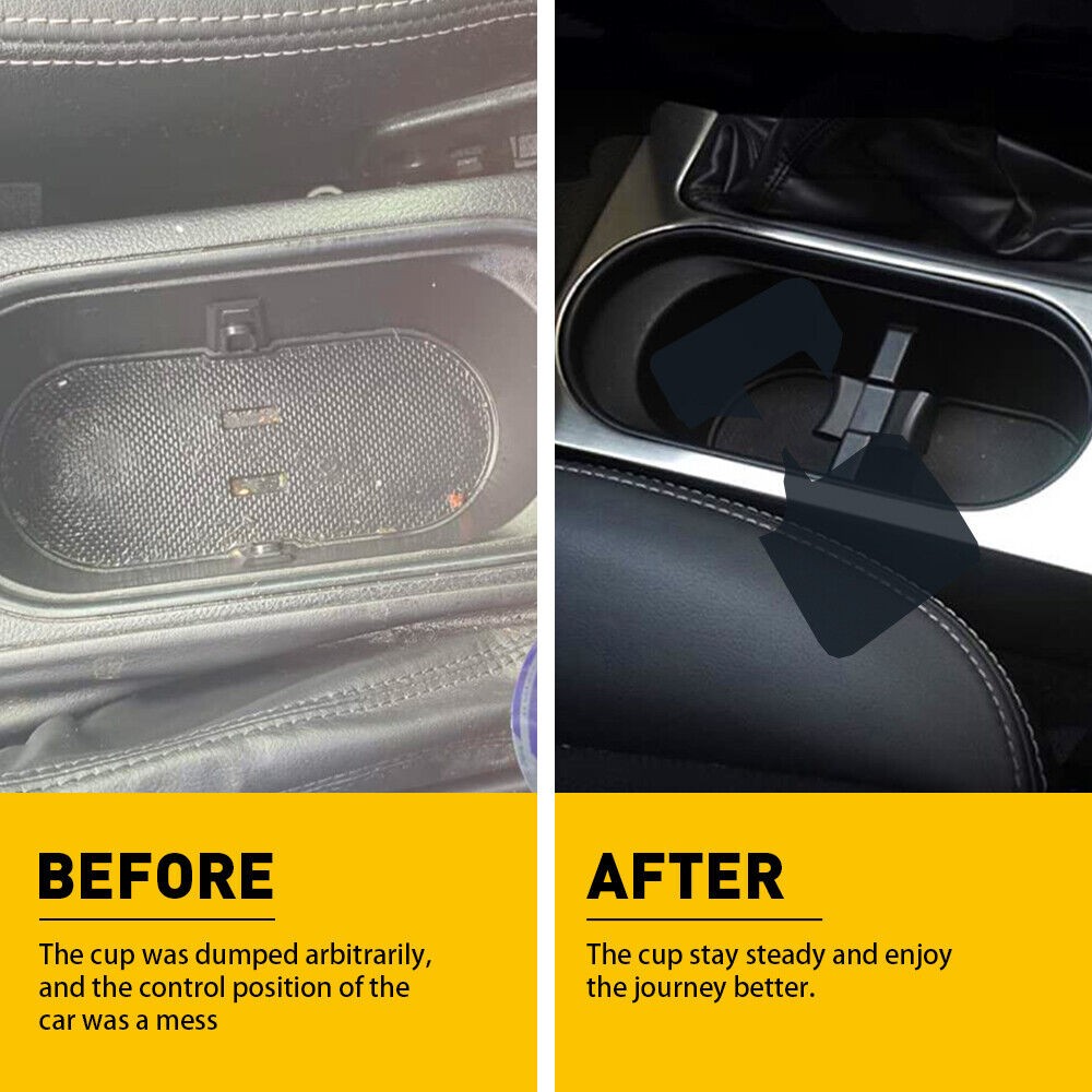 Car Center Console Cup Holder Insert Divider Replacement For Subaru Legacy 1418