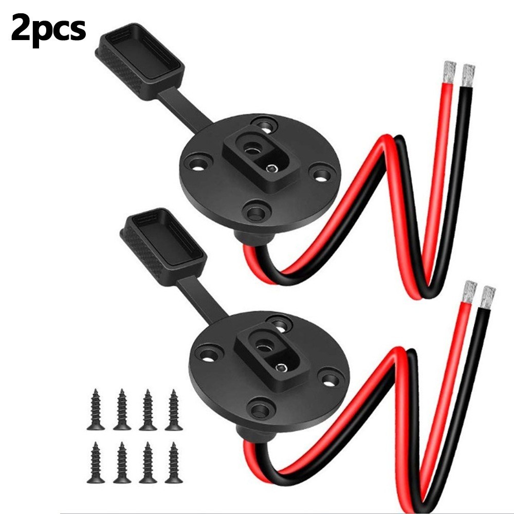 Mount Connector Quick Connect SAE Connector SAE Power Socket W/ 8 Screws