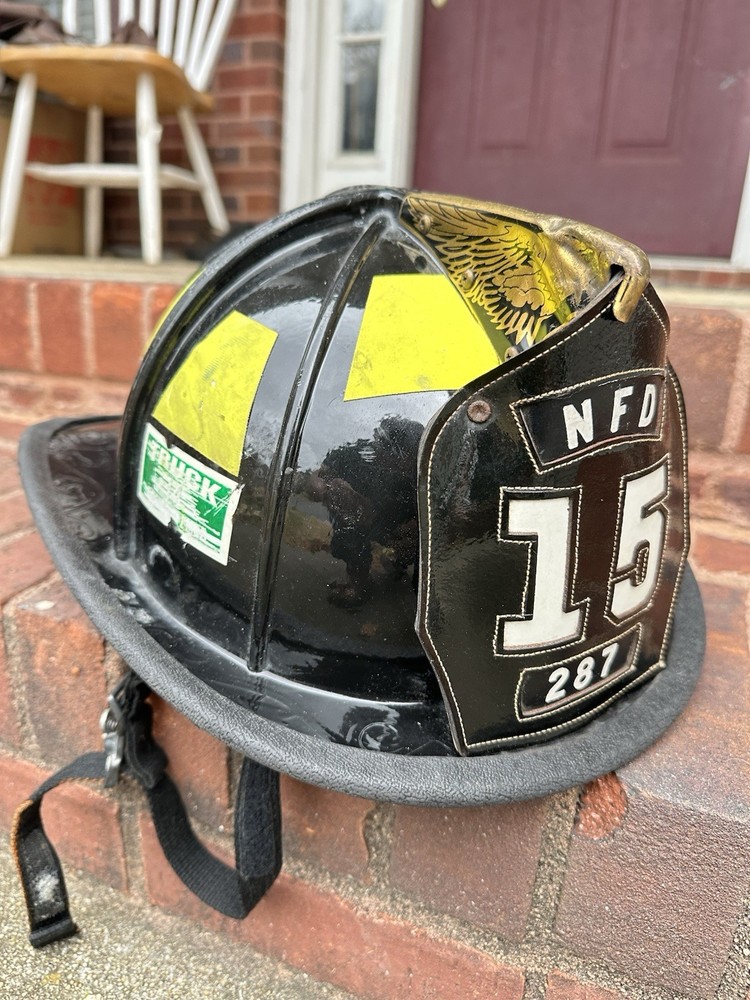 Cairns Authentic 1010 Fire Helmet Firefighter Neck Shield