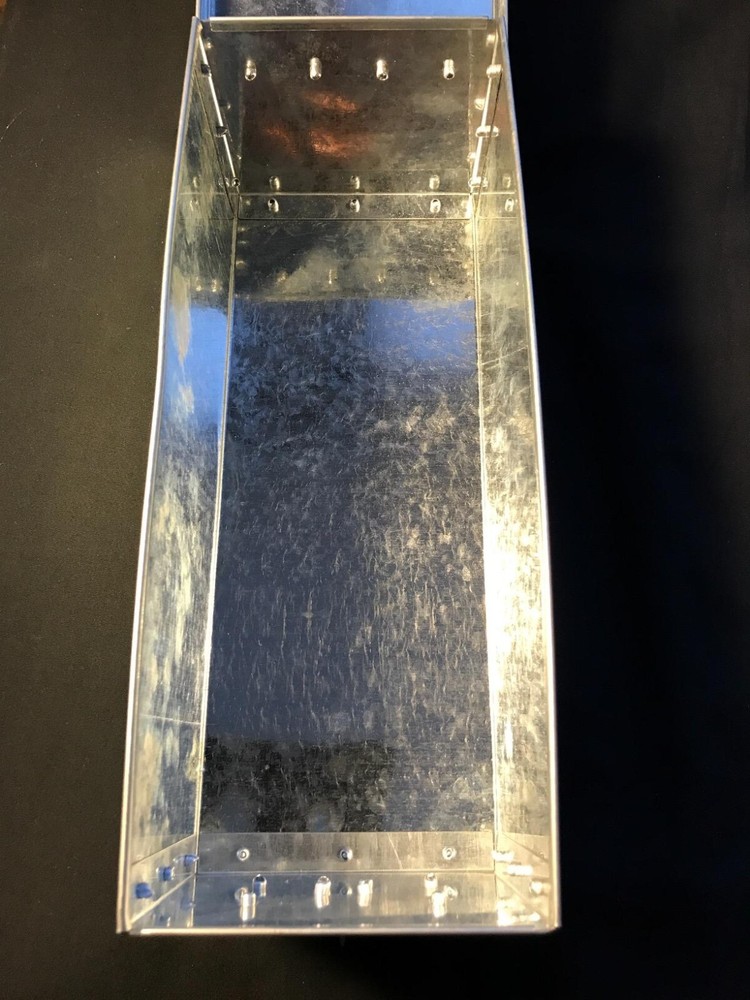 2Pack Lock Box W/ Folding Handle Durable Metal Storage Chest Stackable Portable