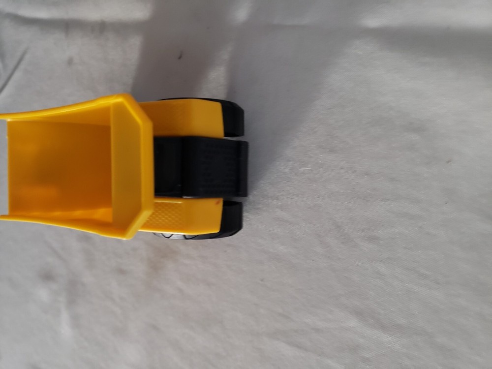 CAT Yellow Dump Truck Construction Vehicle 3.5" Long Plastic euc