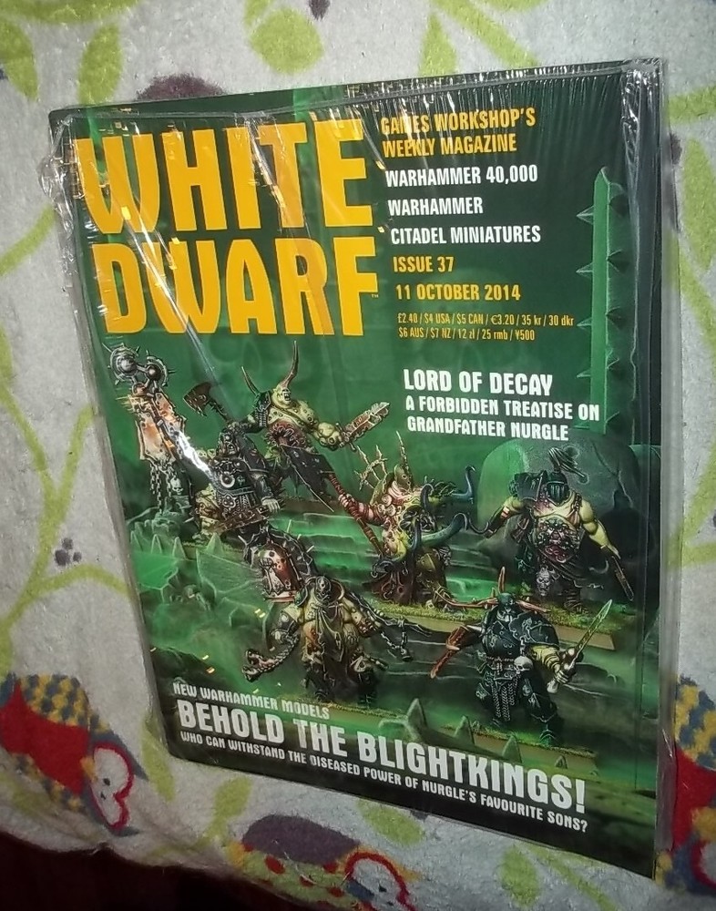 Warhammer White Dwarf issue 37 october 2014    blightkings