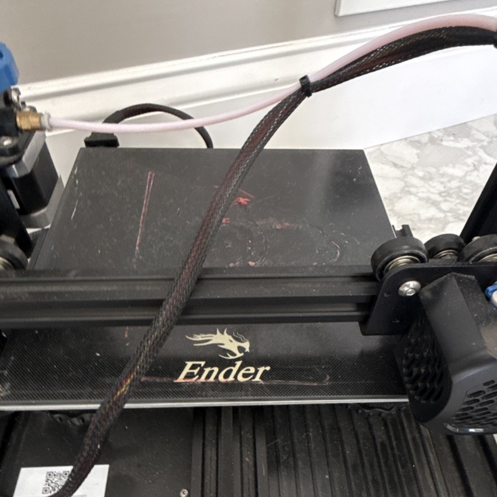 Ender 3D Printer Black with Control Box, Cables, High Precision, Easy Setup