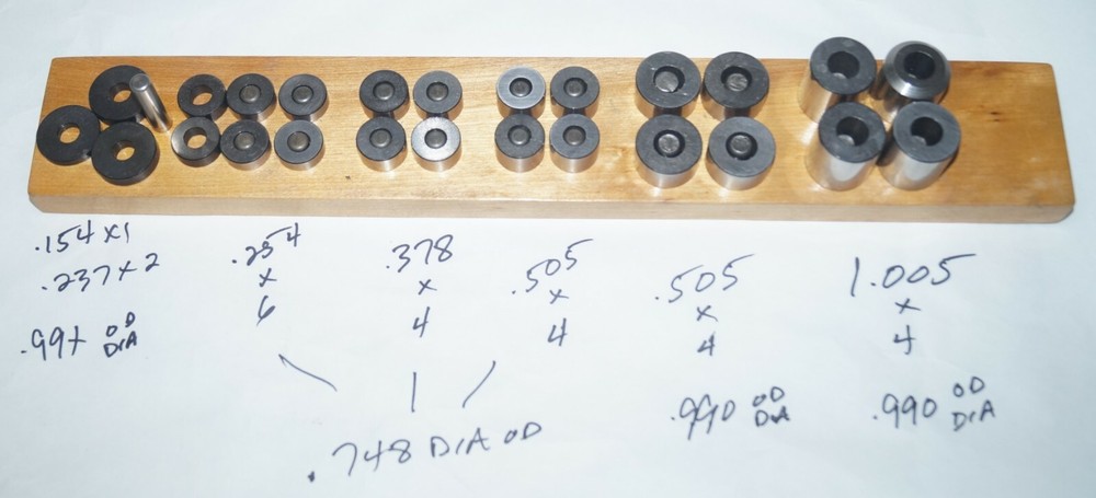 Precision Setup Blocks, Risers, Spacers, 25 Pieces, Precision Grinding Tooling