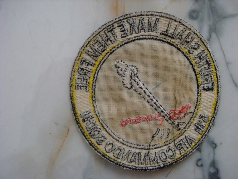 US 5th AIR COMMANDO SQUADRON AT NHA TRANG, VIETNAM WAR PATCH