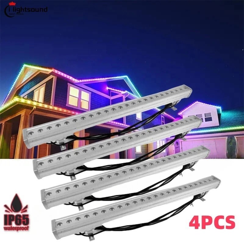 4pc Waterproof Led Wall Washer Light Ip65 Outdoor Wall Washer Light for Building