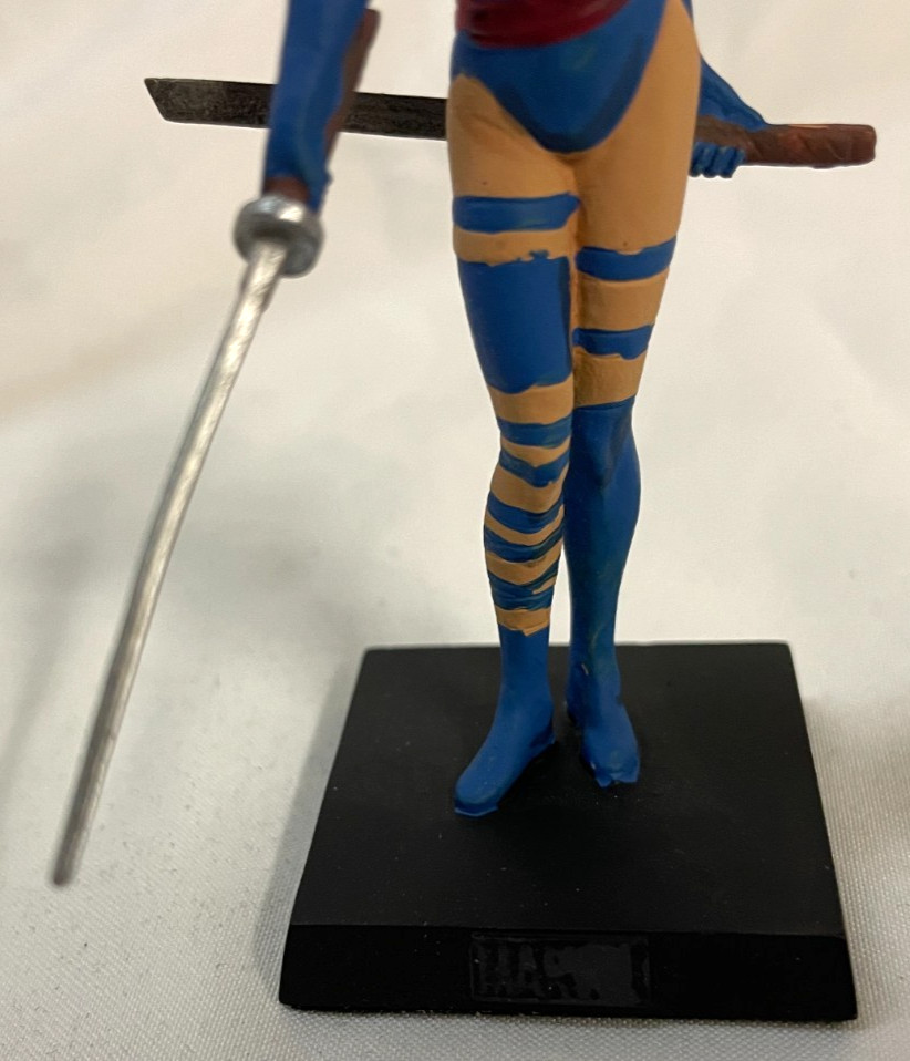 2008 Eaglemoss Classic Marvel Figurine Collection #66 PSYLOCKE 3.5"