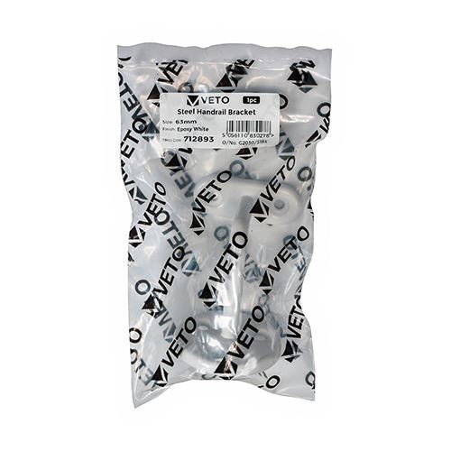 Timco - Steel Ramp Bracket - White