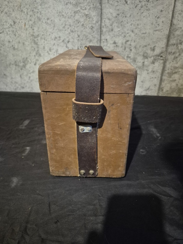 Vintage David White Co. Brass Surveyor's Transit With Case