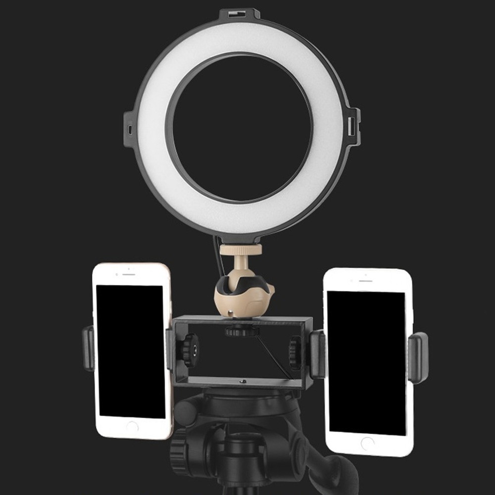 Dual Position Multi-function Tripod Bracket Holder Phone Live Bracket Accessory
