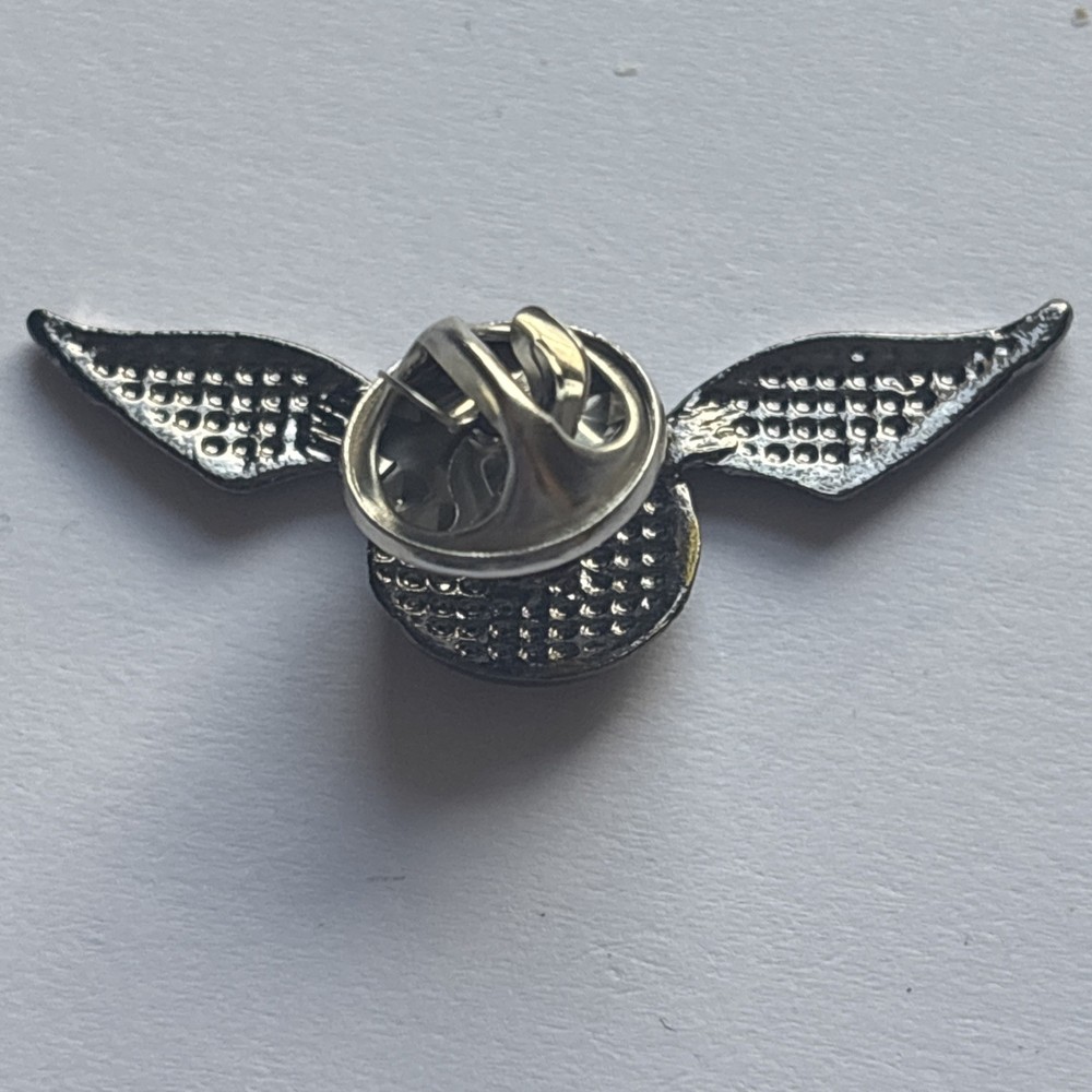 Harry Potter Metal Badge. Snitch.