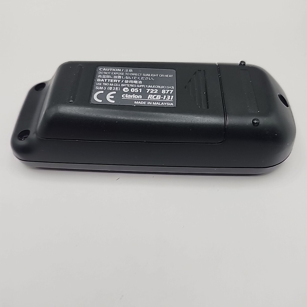 Clarion cd changer remote