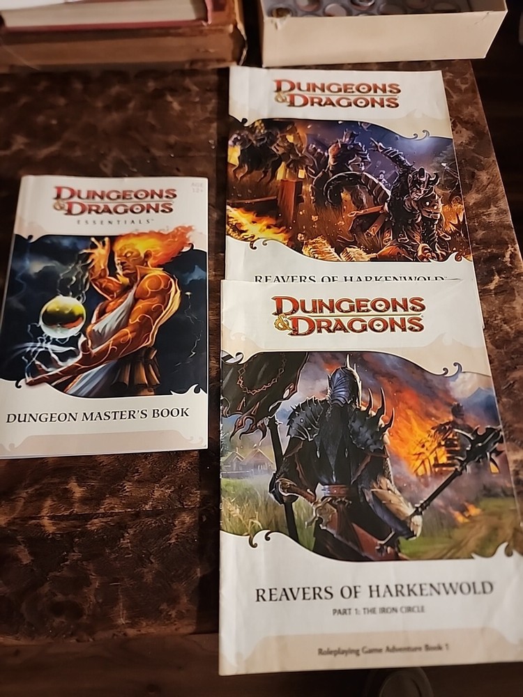 Dungeons & Dragons Essentials Dungeon Master's Kit 2010 Not Complete W/Extras