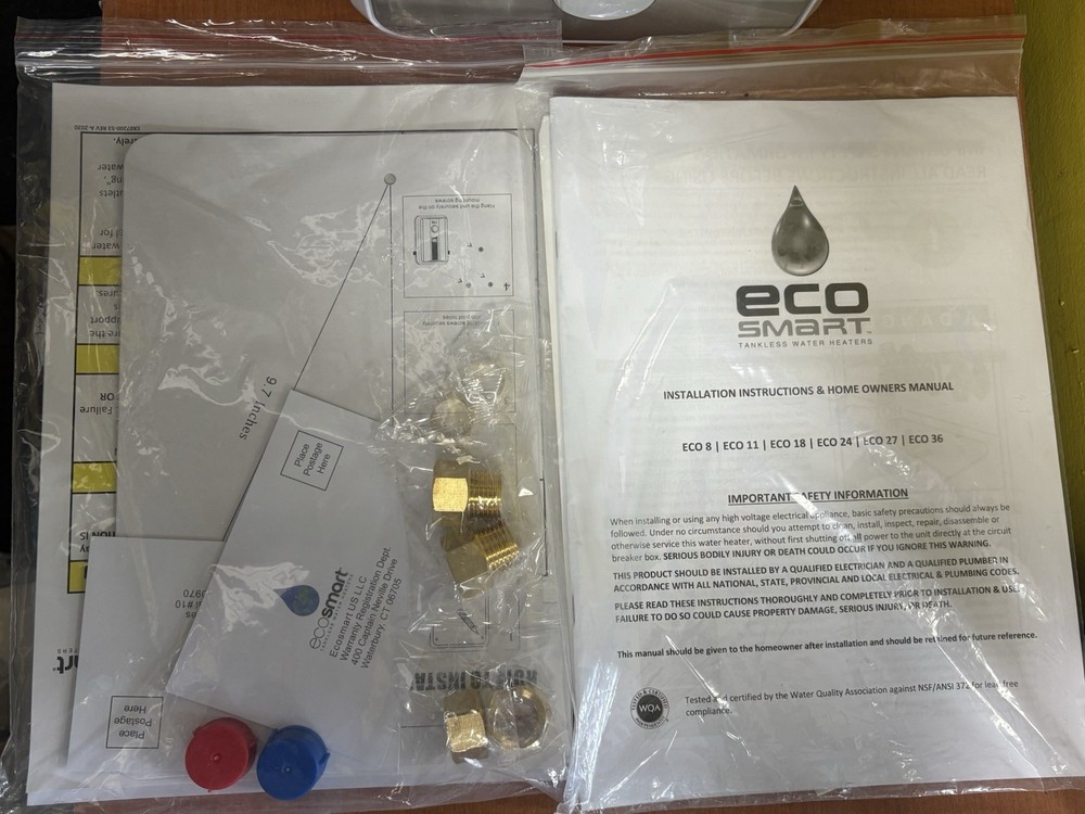 EcoSmart ECO 11 Tankless Water Heater Electric 240v 13KW