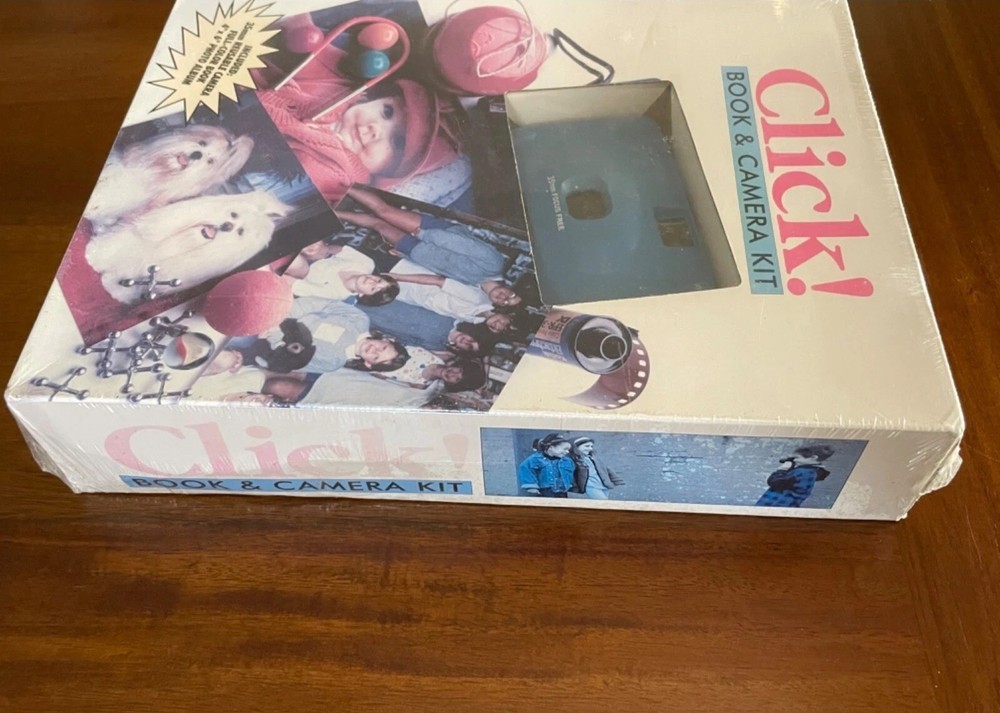 Vintage Sterling Publishing Click! Click Book & Camera Kit