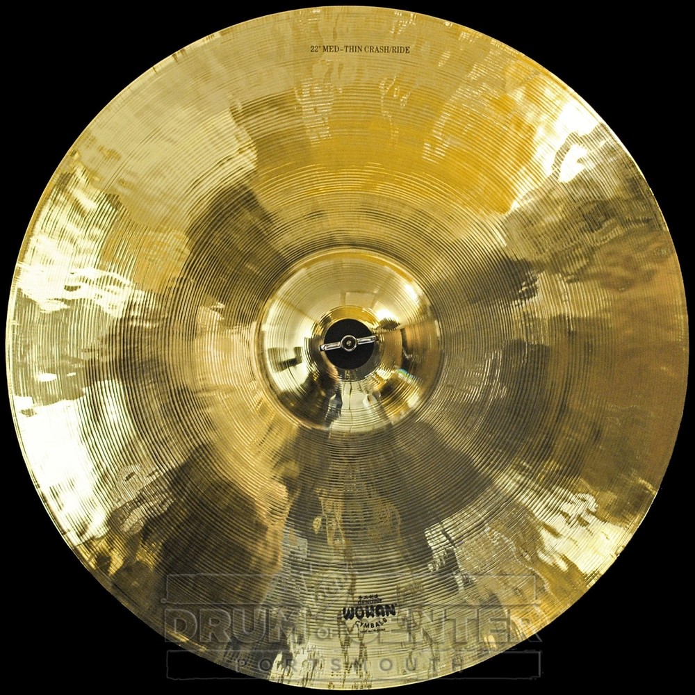 Wuhan Medium Thin Crash/Ride Cymbal 22"