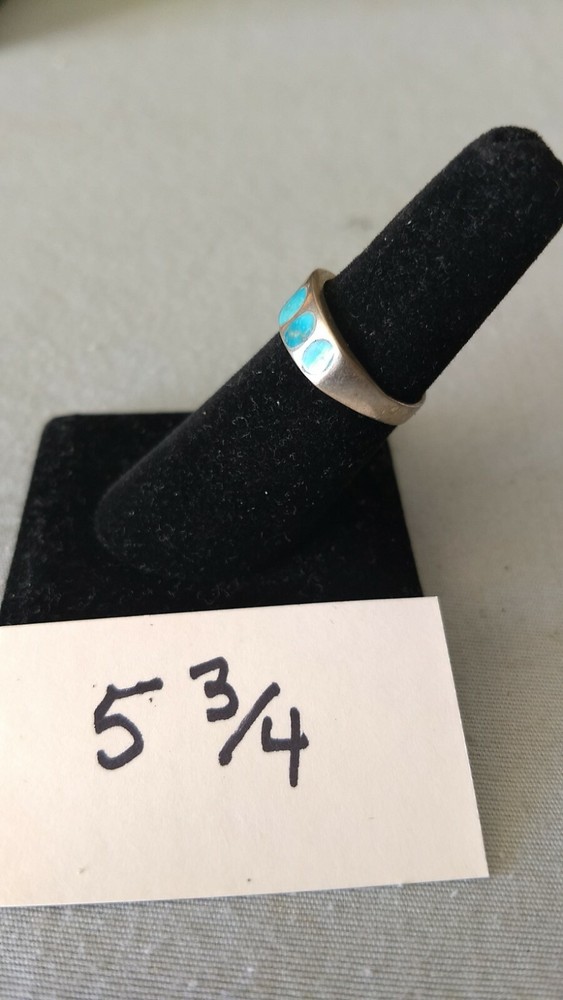 Vintage Native American Sterling Ring size 5 3/4