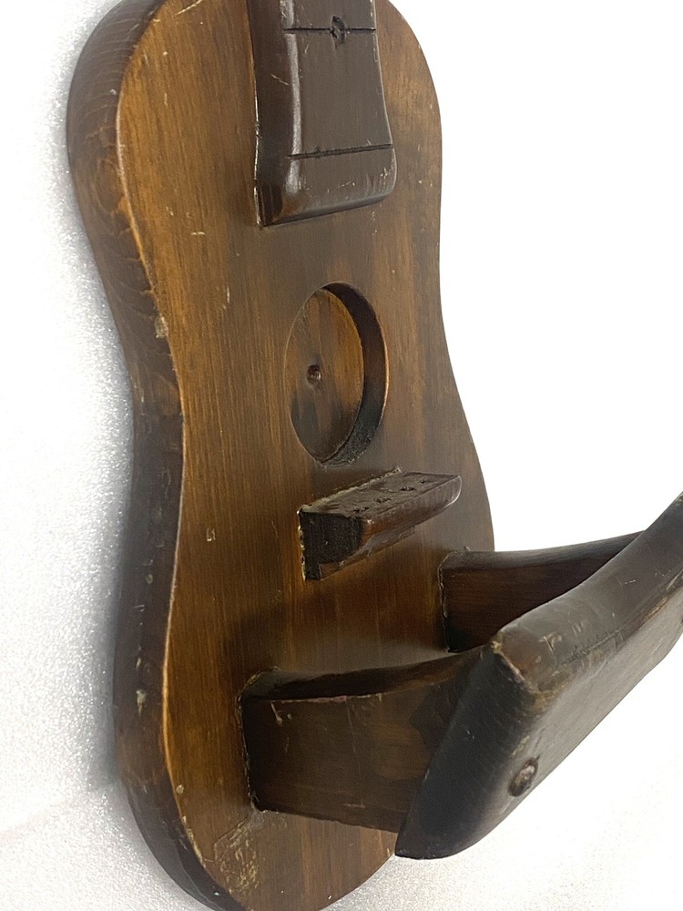 Guitar Wall Wood Decor Needs Some Refinishing 18” X 7”