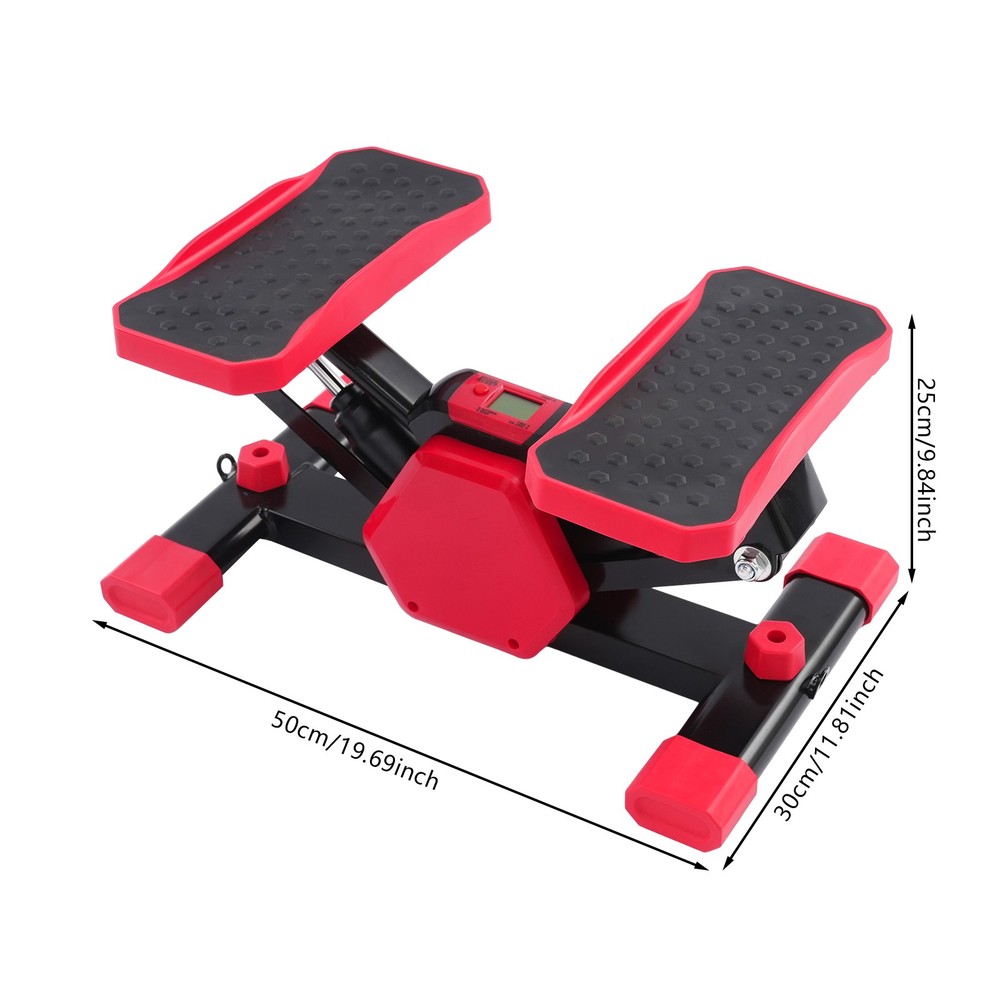 Mini Stepper with Pull Ropes Steppers for Exercise Portable for Home Workout