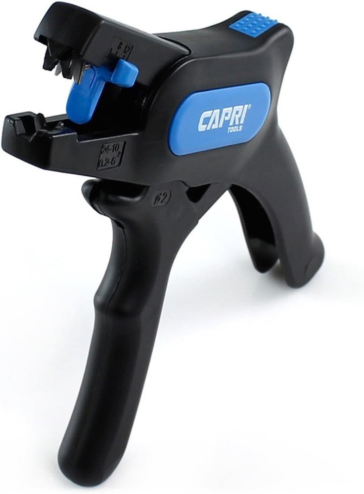 Capri Tools 20011 Automatic Wire Stripper and Cutter Small, Blue/Black