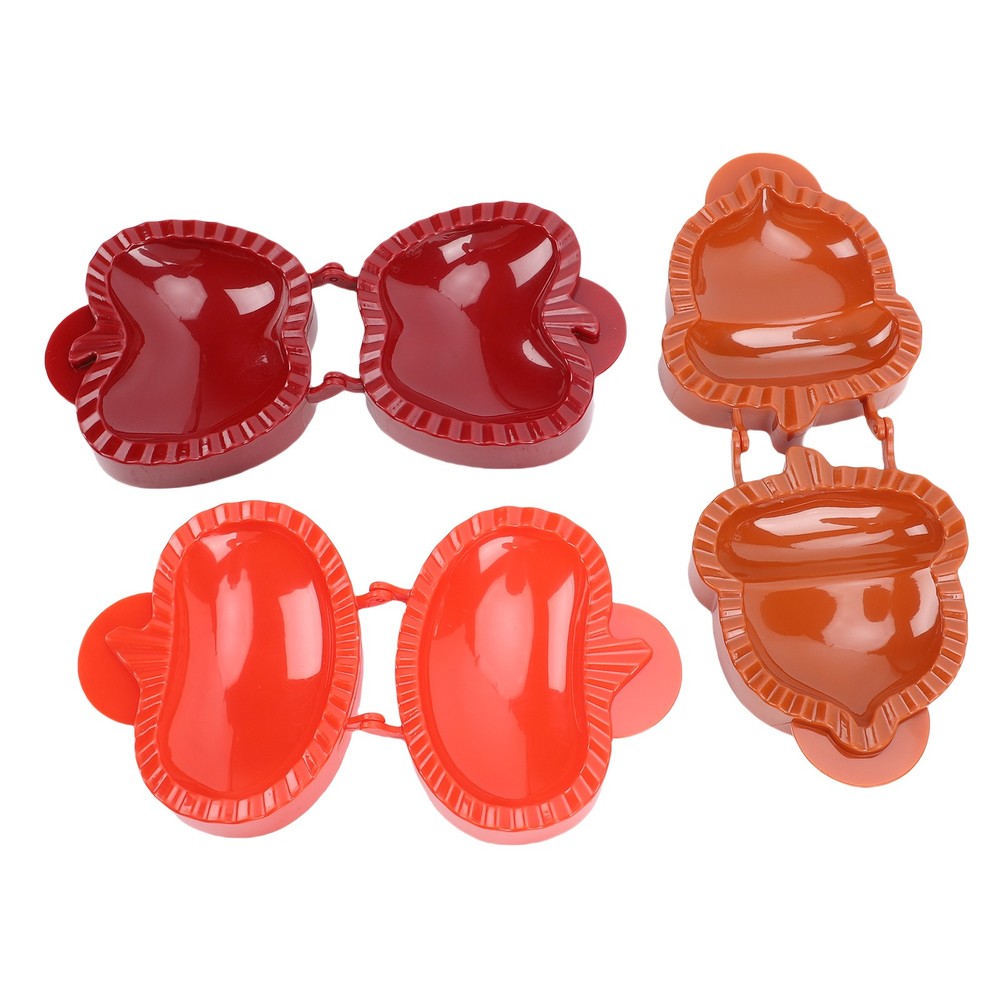 4-3pcs Dough Presser Hand Pie Maker Pumpkin Shaped Fall Mini Pie Press