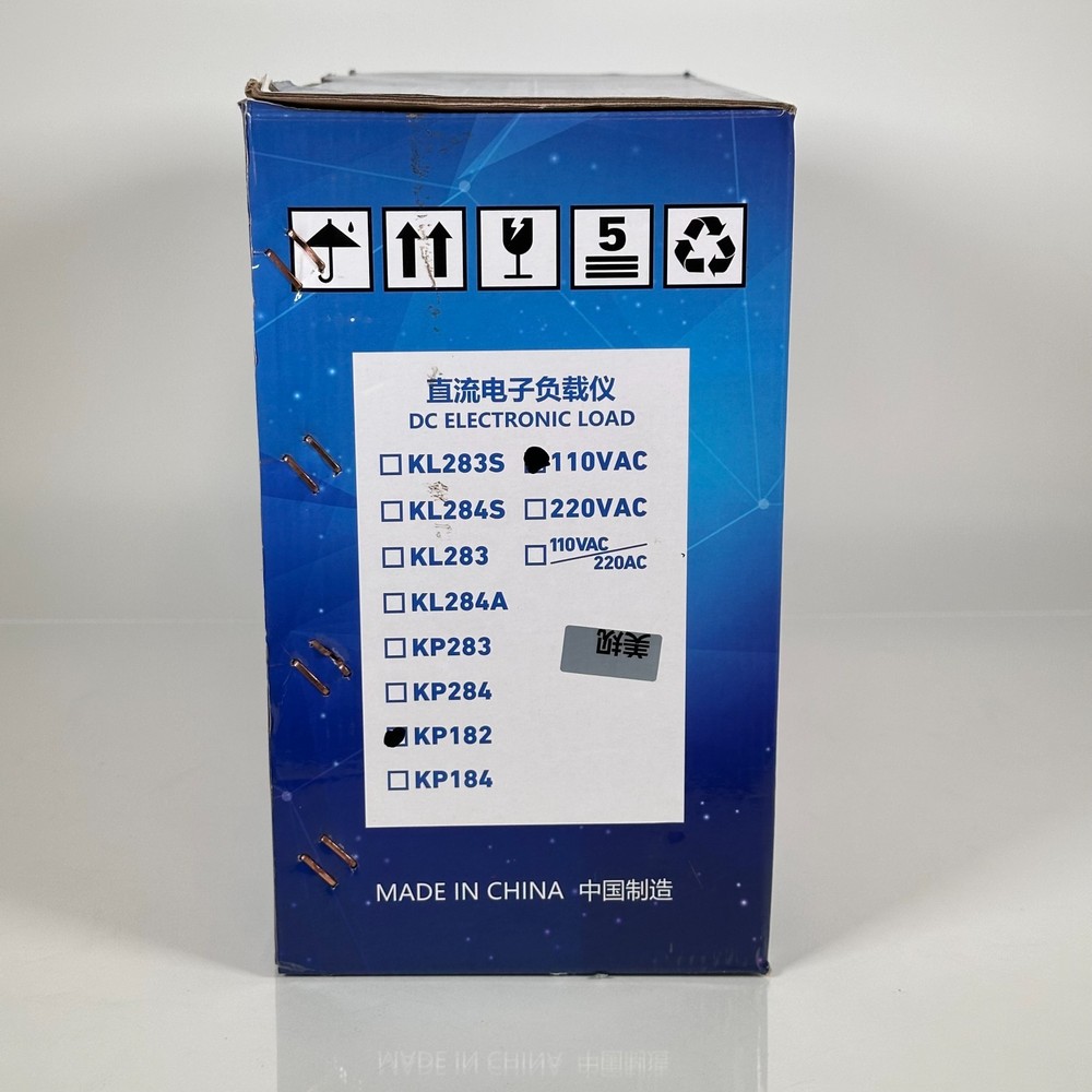 Kunkin KP182 DC Electronic Load Meter Battery Capacity Tester Power Aging