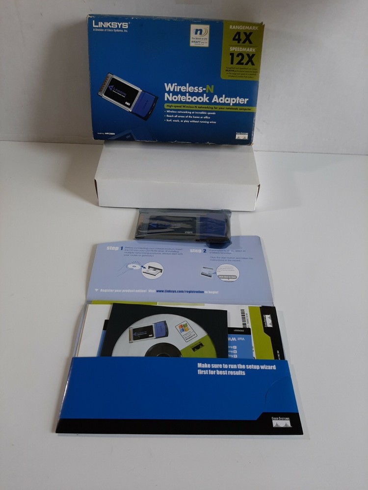 Linksys Wireless-N Notebook Adaptor Windows XP WPC300N