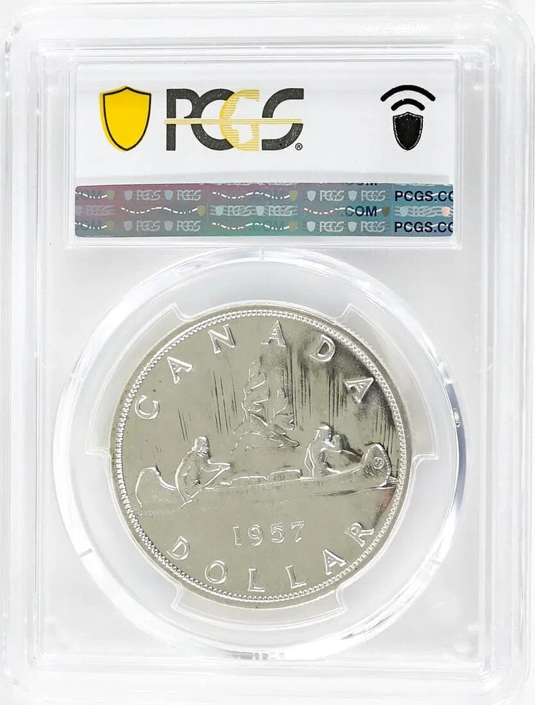 1957 Canada $1 NGC PL 66
