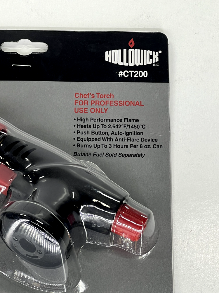 Hollowick CT200 Self-Ignition Chef's Torch - NEW