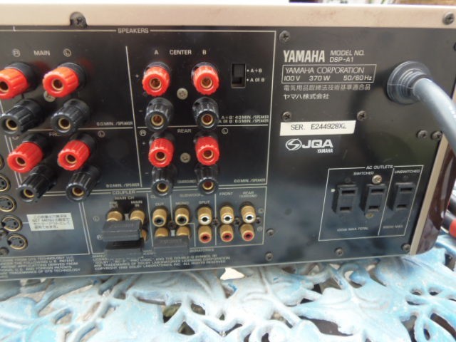 Yamaha DSP-A1 Flagship AV Amplifier Tested Working