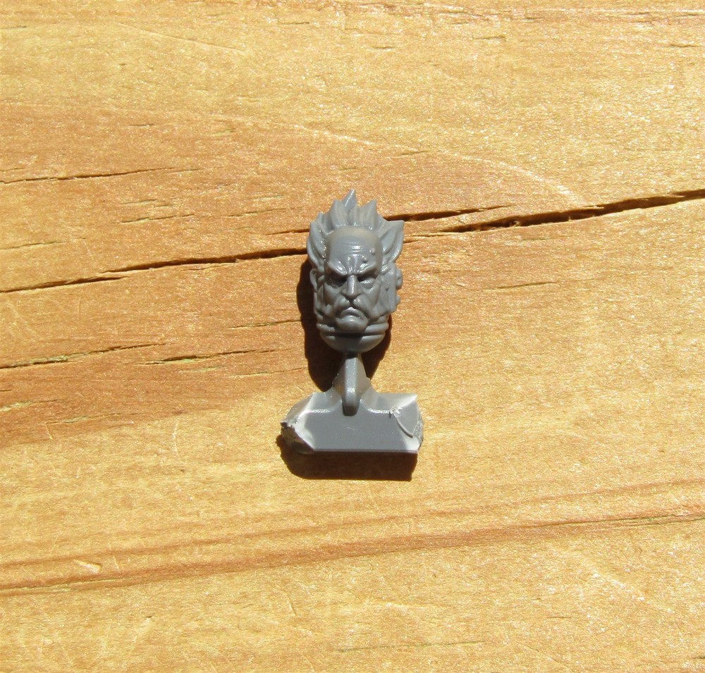 40K Space Wolves Blood Claws Pack Leader Bare Head Bits