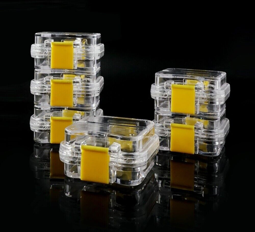 1x Dental Complete Denture Protector Storage Box False Teeth Case Retainer Clear