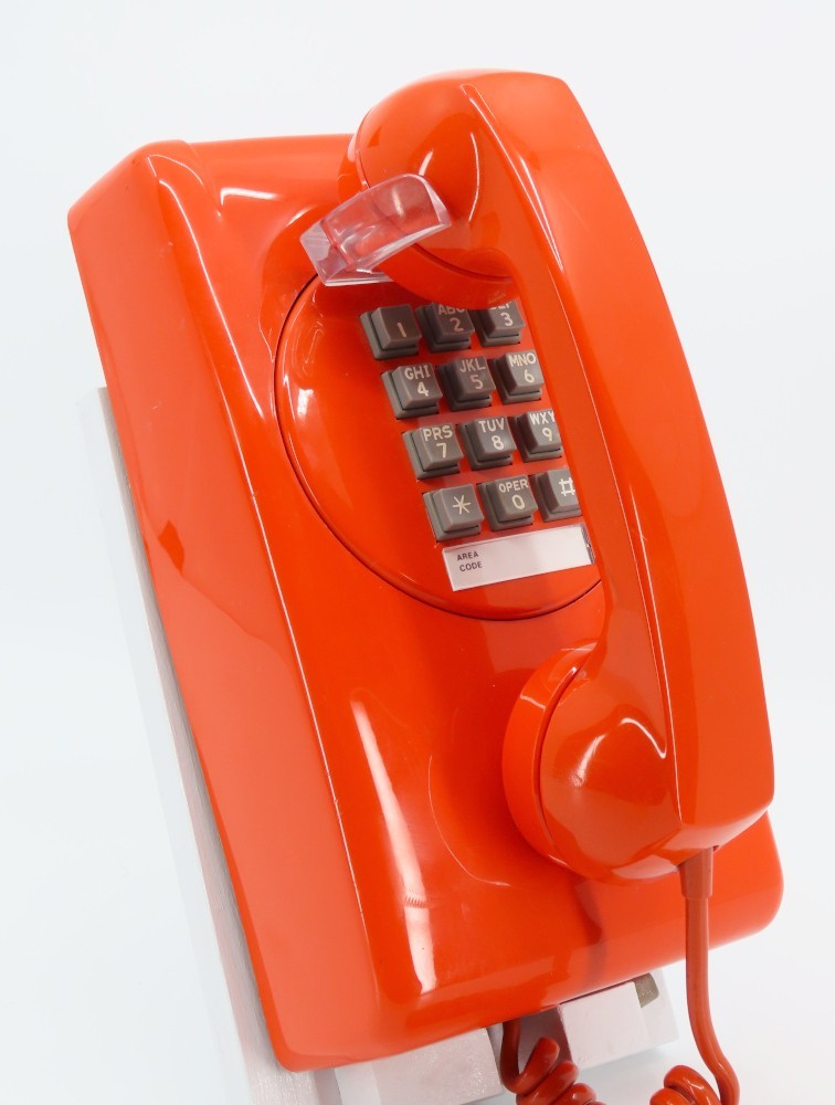 Orange 3554 Wall Telephone - Full Restoration