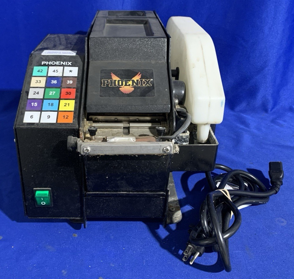 Phoenix E-1C Electronic Automatic Gummed Paper Tape Dispenser - Powers On - Read