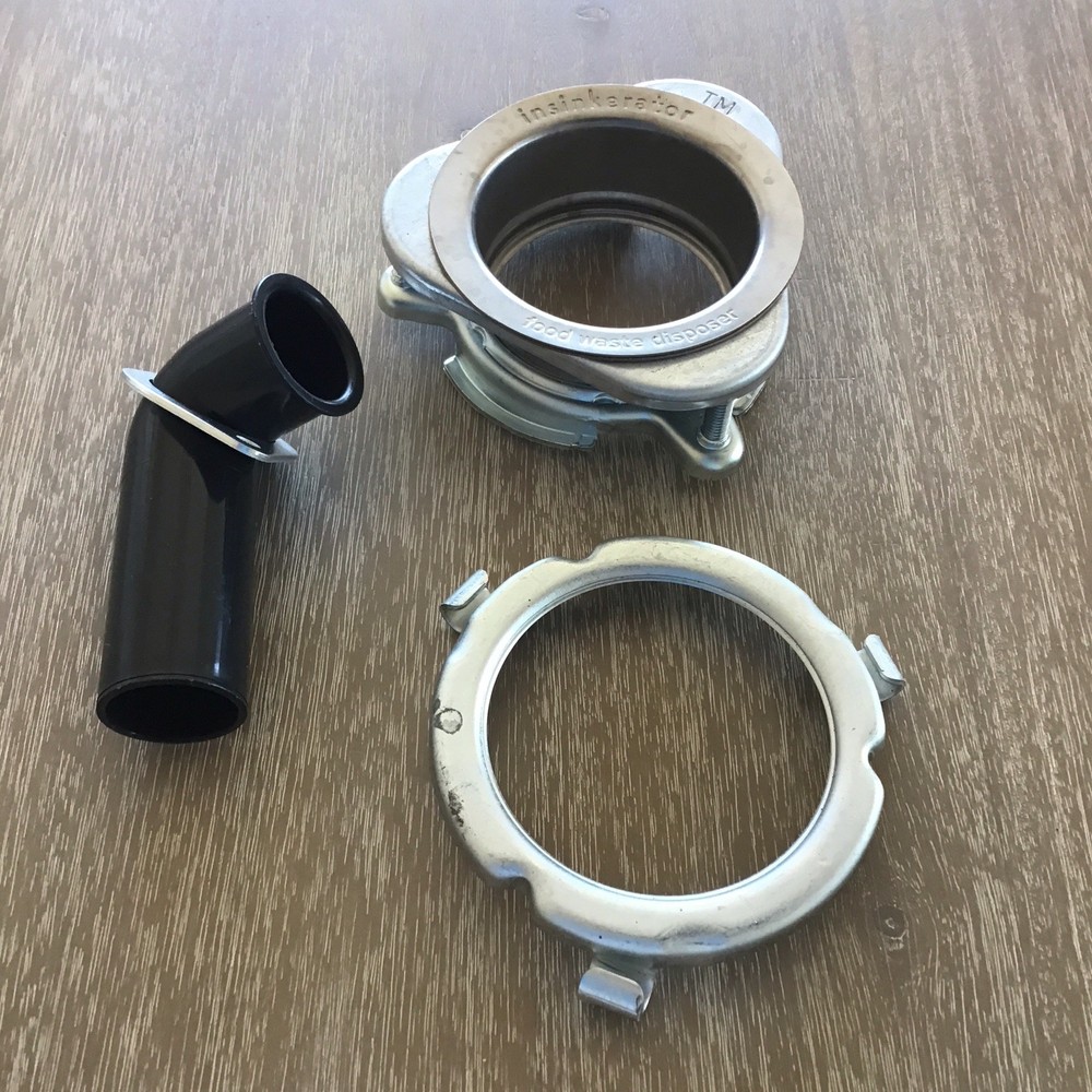 Insinkerator Food Waste Disposer Sink Collar Flange Stainless U2B