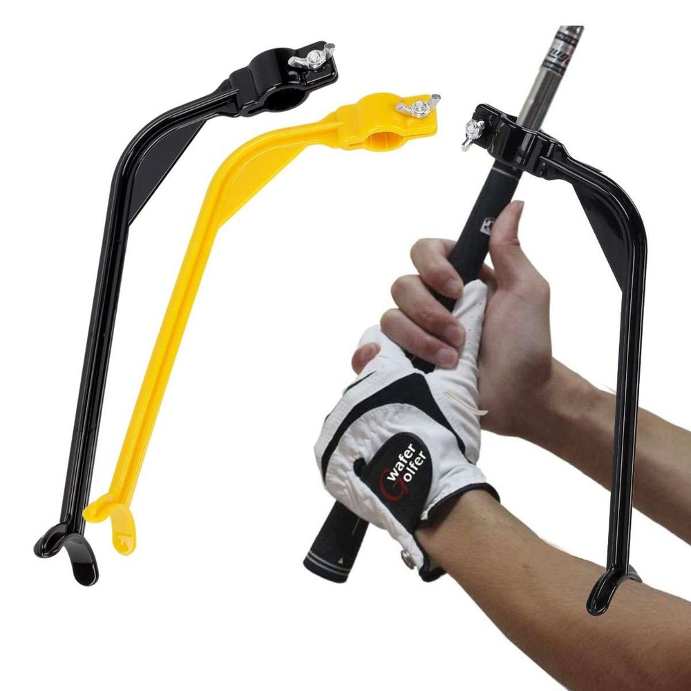 Golf Swing Swinging Training Beginner Aid Tool Trainer Wrist Control Gesture US