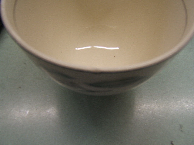 Homer Laughlin Eggshell Nautilus, Leaf & Tiny Flowers 59 Pieces Dinnerware