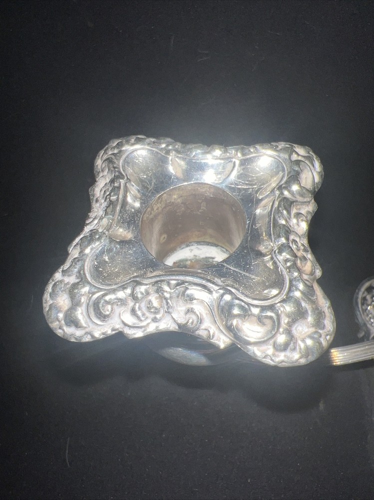 Two Arm Candelabra Silver plated Unbranded